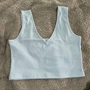 Super cute baby blue SHIEN top